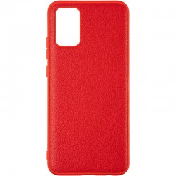 Чехол Leather Case for Xiaomi Redmi Note 10 Pro Dark Red